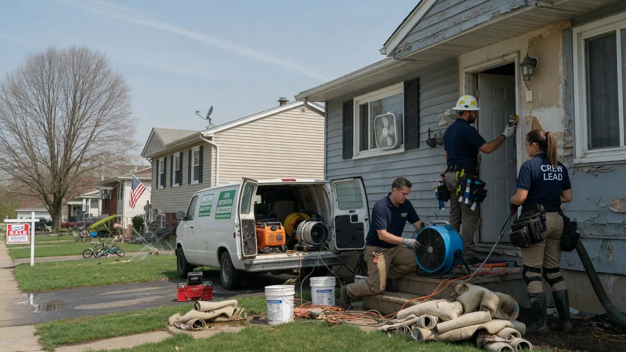 Flood Cleanup in North Pitcher, NY near me